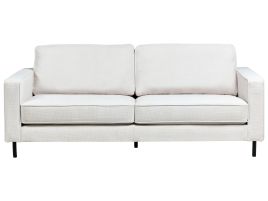 CLOVENDEN Fabric 3 Seater Sofa - Off White