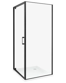 Shower Enclosure DARLI 80 x 80 x 185 cm Black