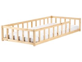 AEYMMC Wooden Kids Bed EU Single Size Light Bed
