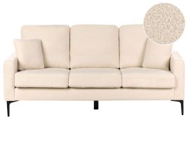 3 Seater Sofa - AGVLE Boucle Sofa Beige