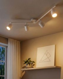 CACOVI 4 Ceiling Spotlight - White, 68cm