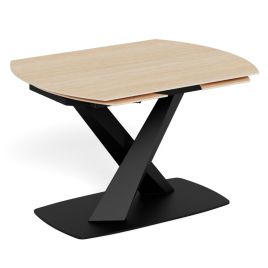 FORMA Oval Extending Dining Table 120cm - Sand