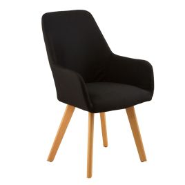 Stockholm Black Leisure Chair