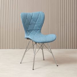 Stockholm Blue Dining Chair