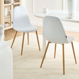 FARNSTEAD Dining Chairs - Set of 2 - White