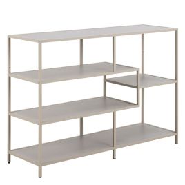 SAM Bookcase with 4 Shelves - Grey