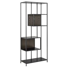SAM Bookcase with 5 Shelves - Black