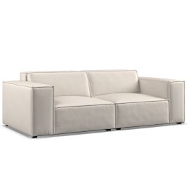 2 Seater Sofa - LUCCA Fabric Ivory