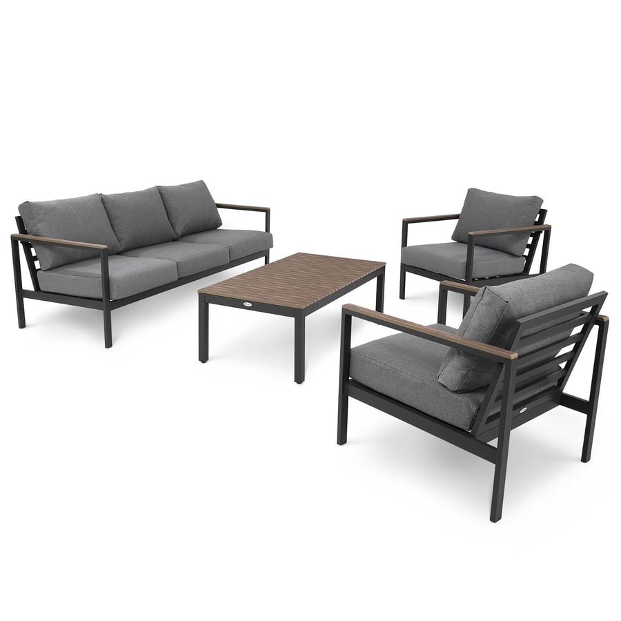 YELVERTON Garden Table and Sofa Set - Grey - Avellino & Wells