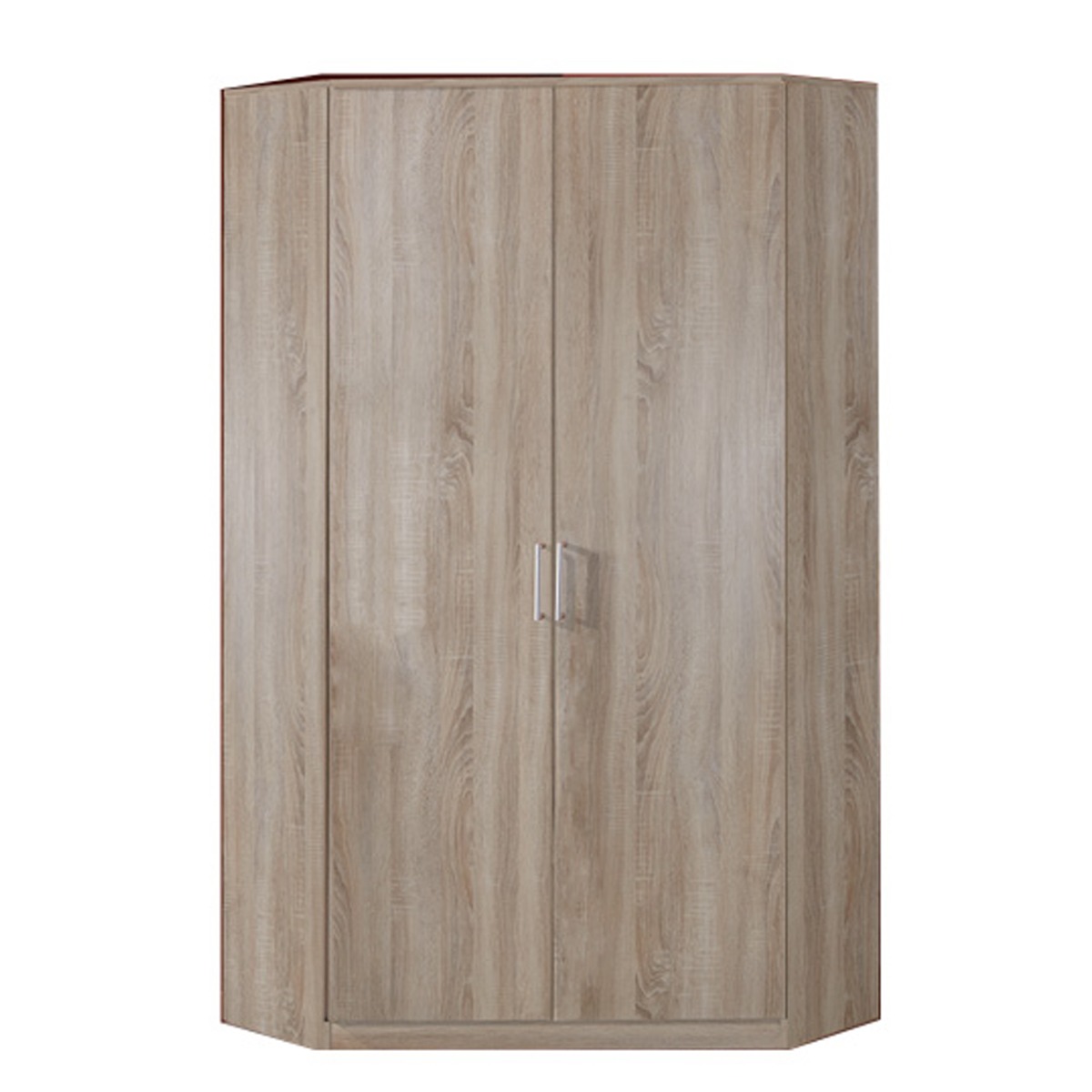 Corner Wardrobe - OKHRA 2 Door Wardrobe Oak 95cm - Wimex Distribution