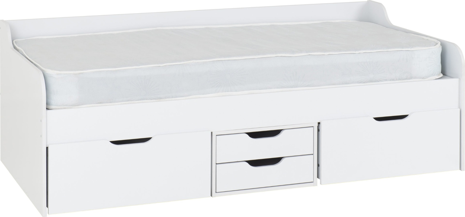 Dante Day Bed - White - Budget Deals