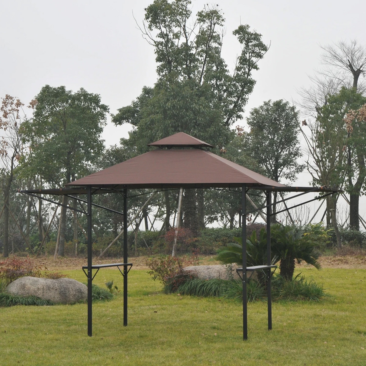 Waterproof Canopy Awing - Coffee - The Garden Savant