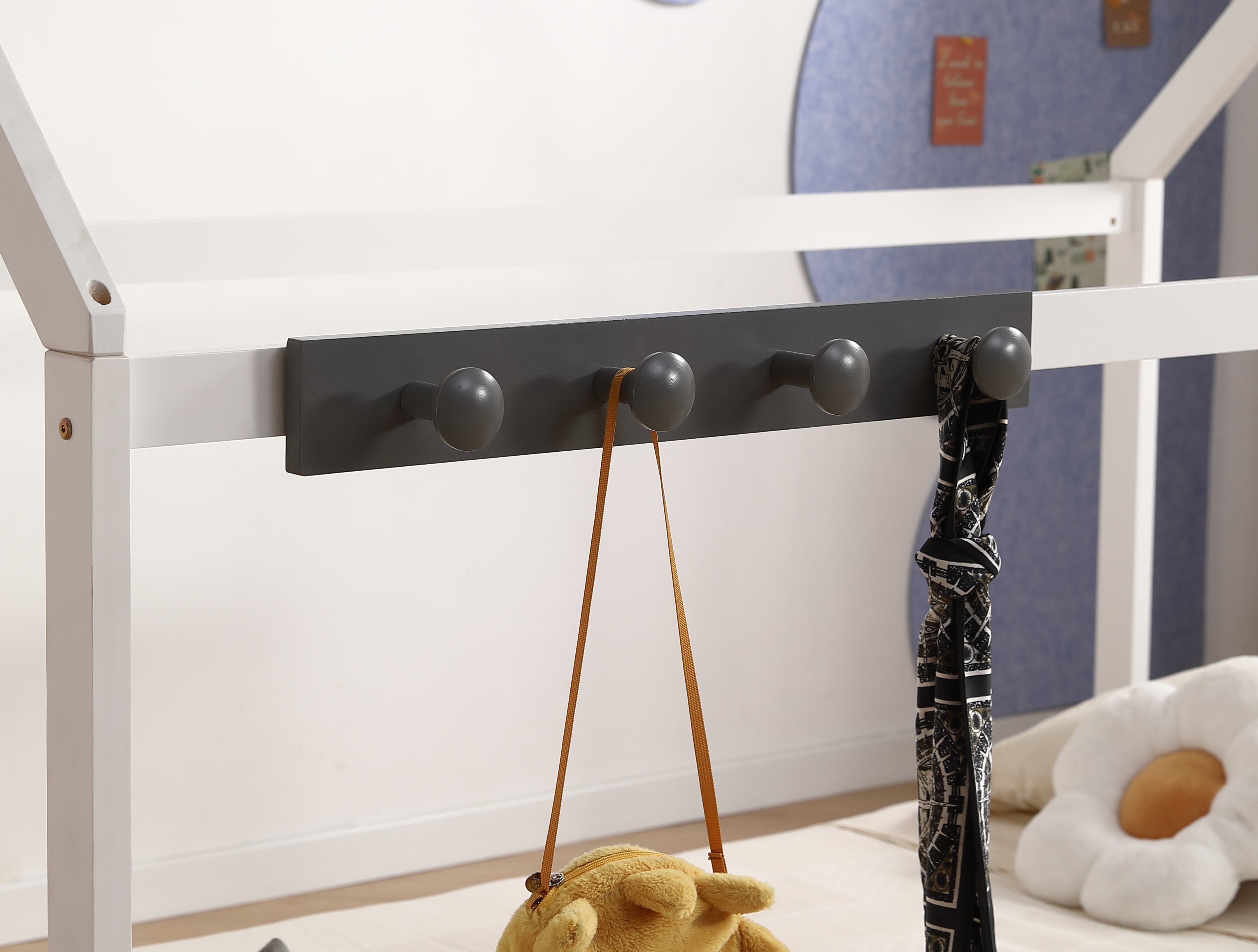 ALASHA Coat Hook Grey - Amanda and Co