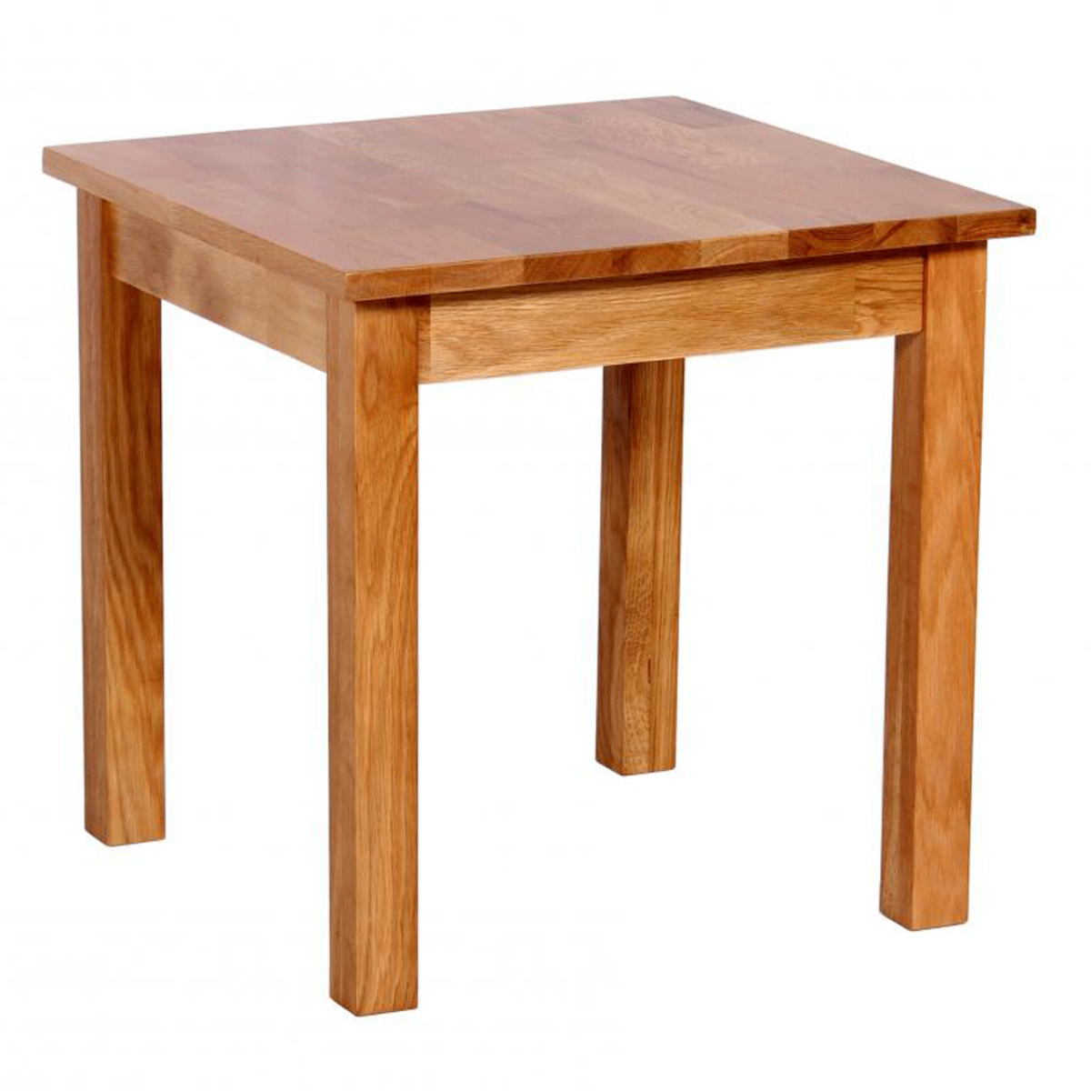 Matlock Classic Solid Oak Side Lamp Table Rectangular - Natural Finish - Sigrid Mills