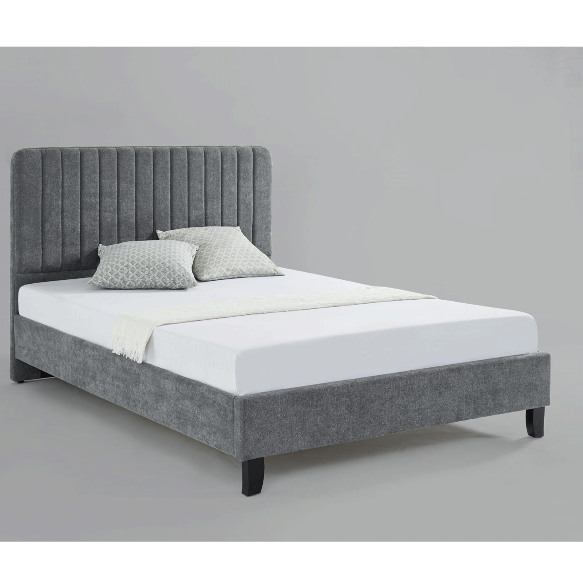 El Dorado Luxurest Bed Frame Grey Elegance with a Classic Touch - King Size - Sigrid Mills