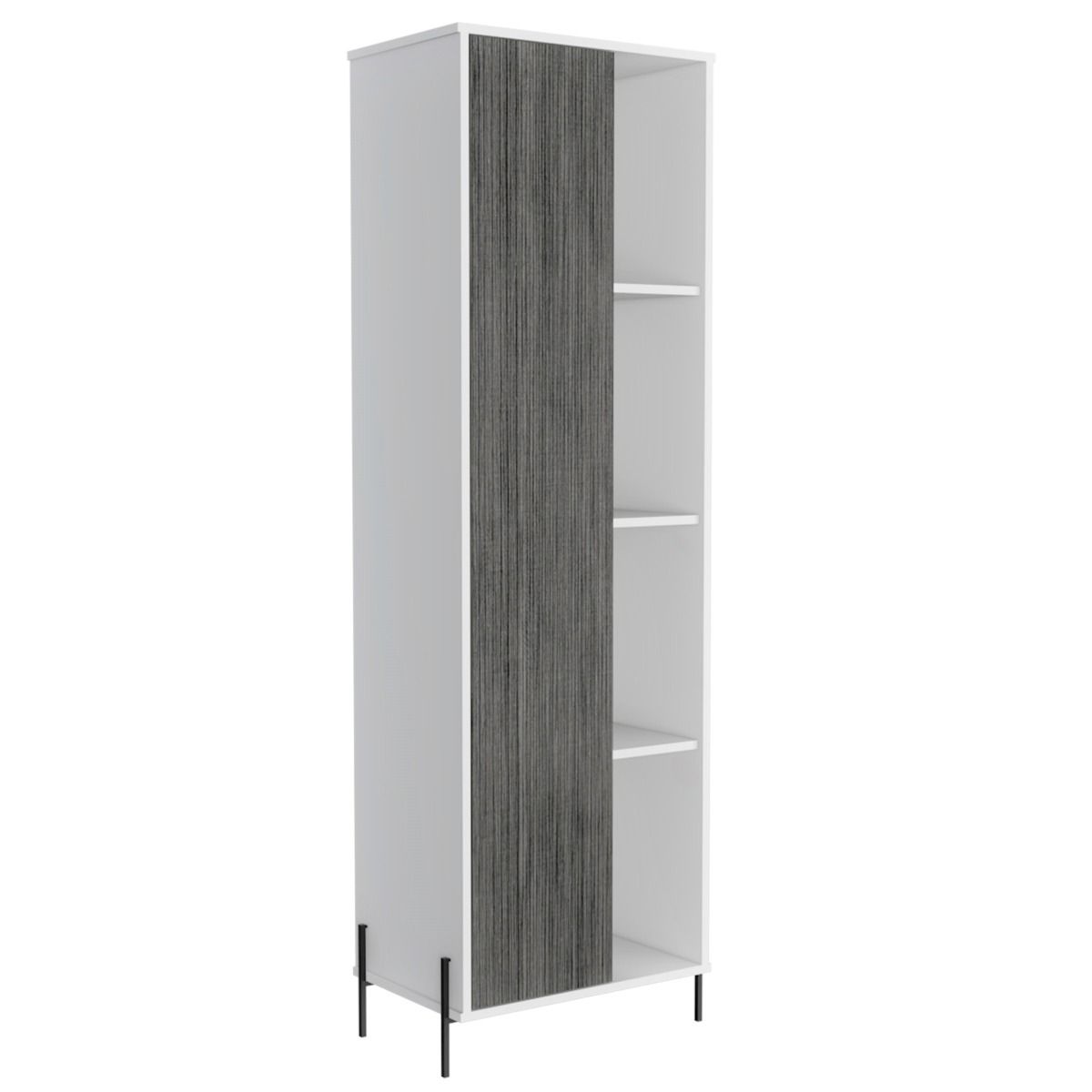 Dallas Tall Storage & Display Cabinet - White - Colton & Sawyer