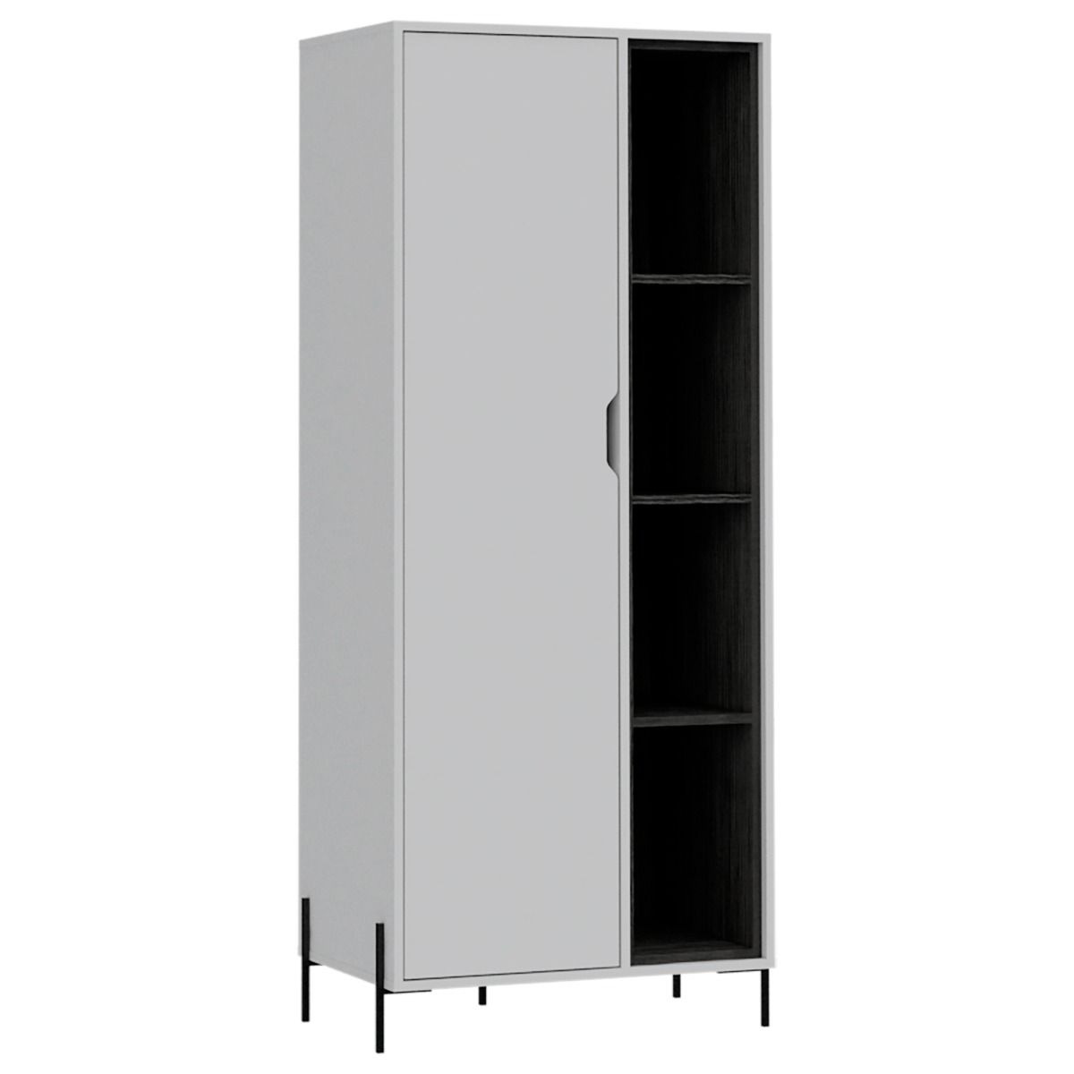 Dallas Bookcase Display Unit - White - Colton & Sawyer