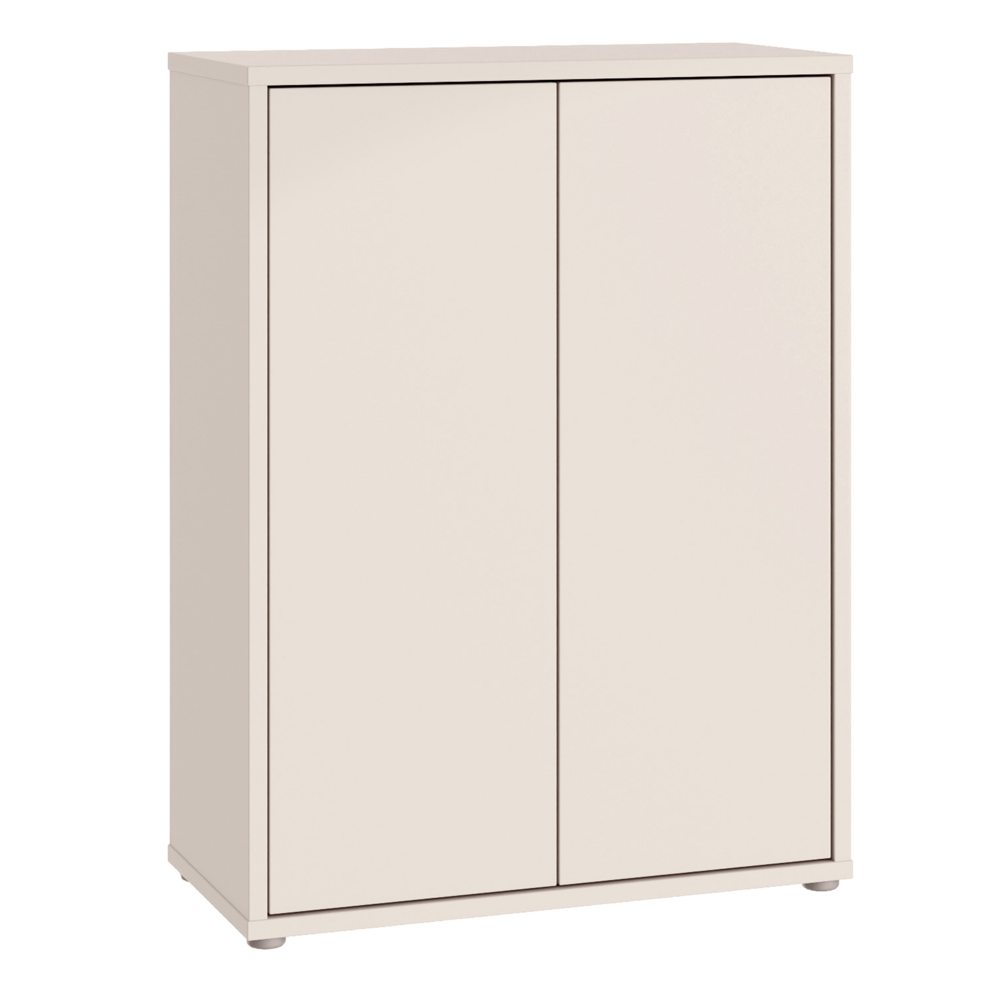 AVELINE Shoe Cabinet with 2 Push to Open Doors - Sand - Rosalind Collection
