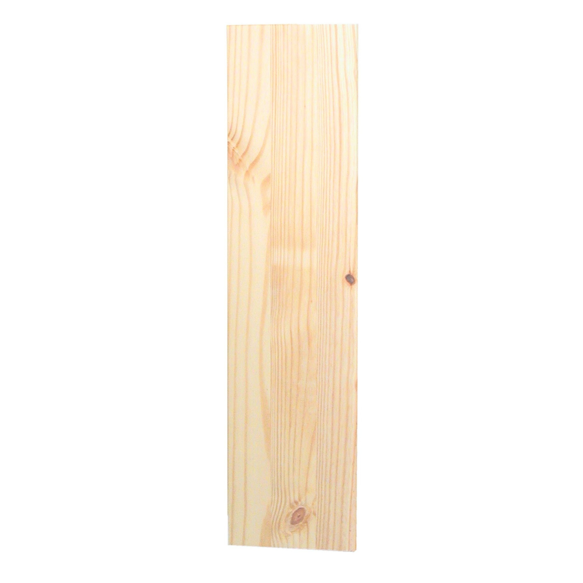 CHUNK Chunky Laminated Shelf Board 80cm - 2.4cm Thick - Light Wood - 40cm