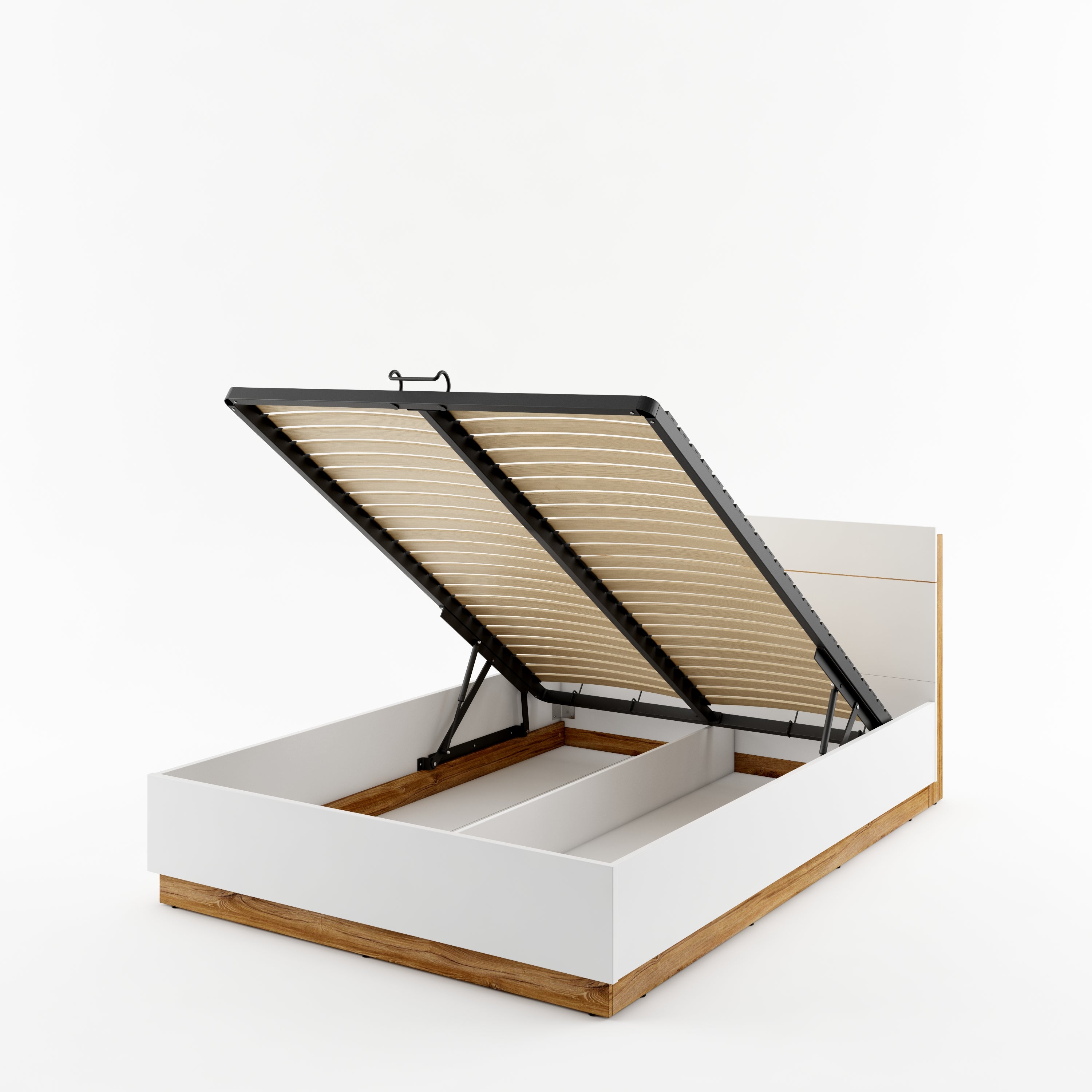 Dentro DT-02 Bed with Storage and LED 160cm - Art Nest