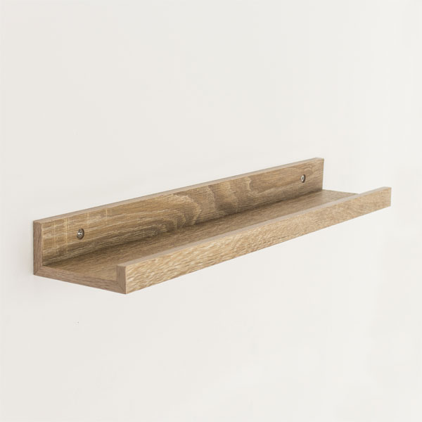Livia Display Shelf - Oak Effect - Colton & Sawyer