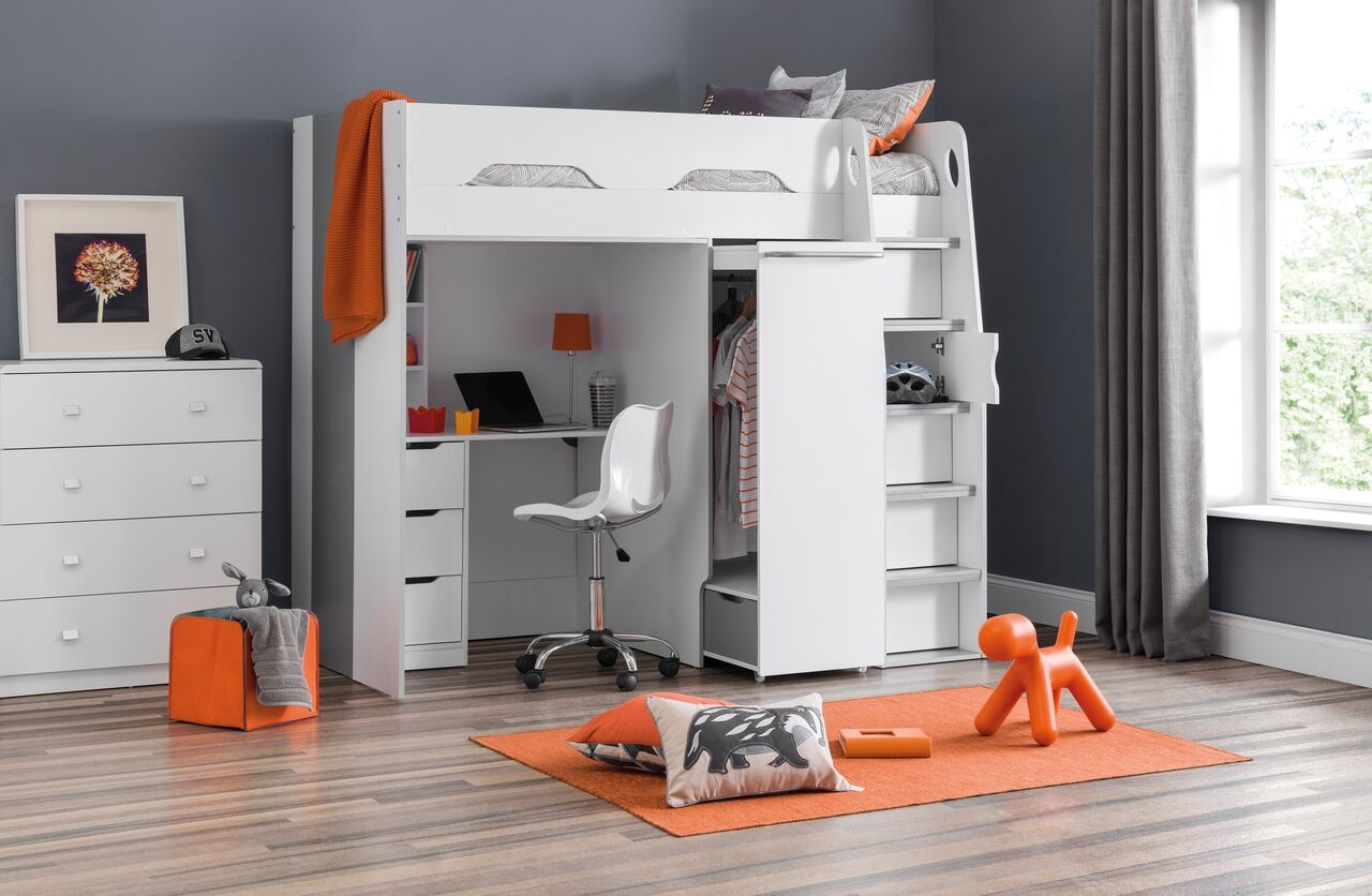 Pegasus White Highsleeper - JB Collections