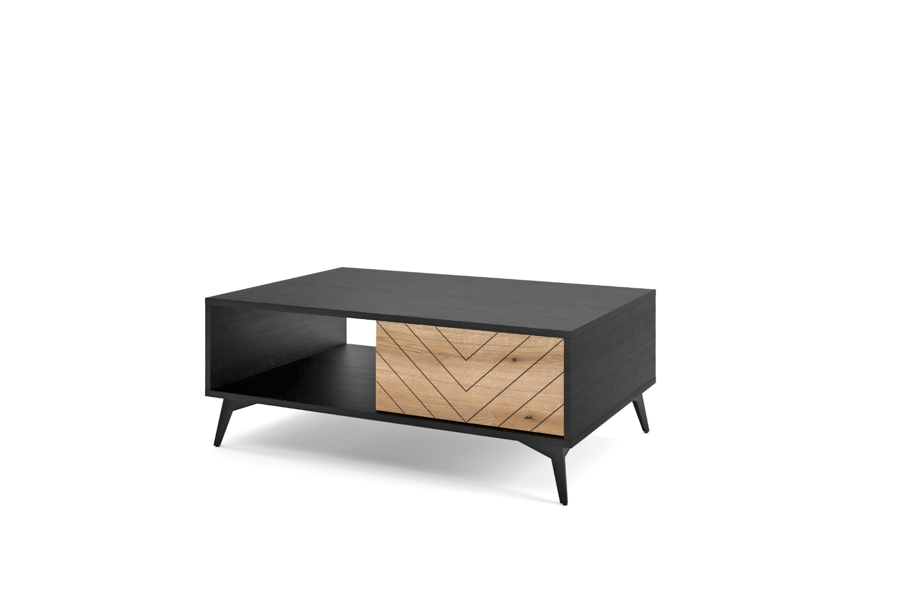 Warrington Coffee Table 140 - Oak - Moonlight Interiors