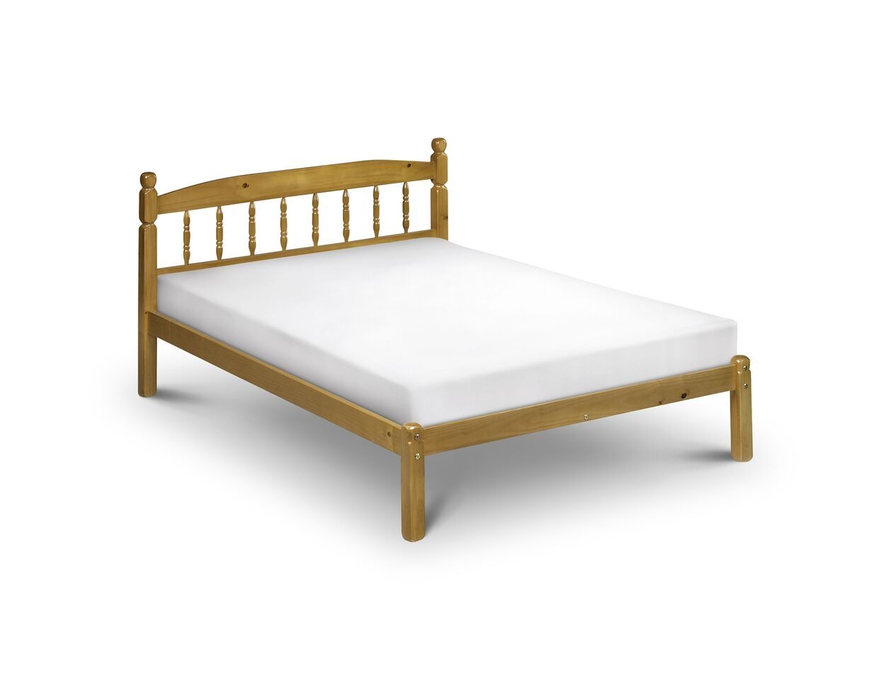 Pickwick Solid Pine Bed Frame - Small Double 4ft - JB Collections