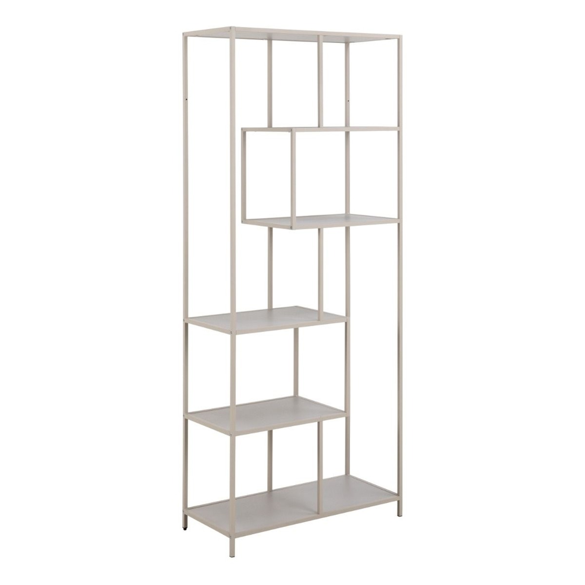 SAM Bookcase with 5 Shelves - Grey