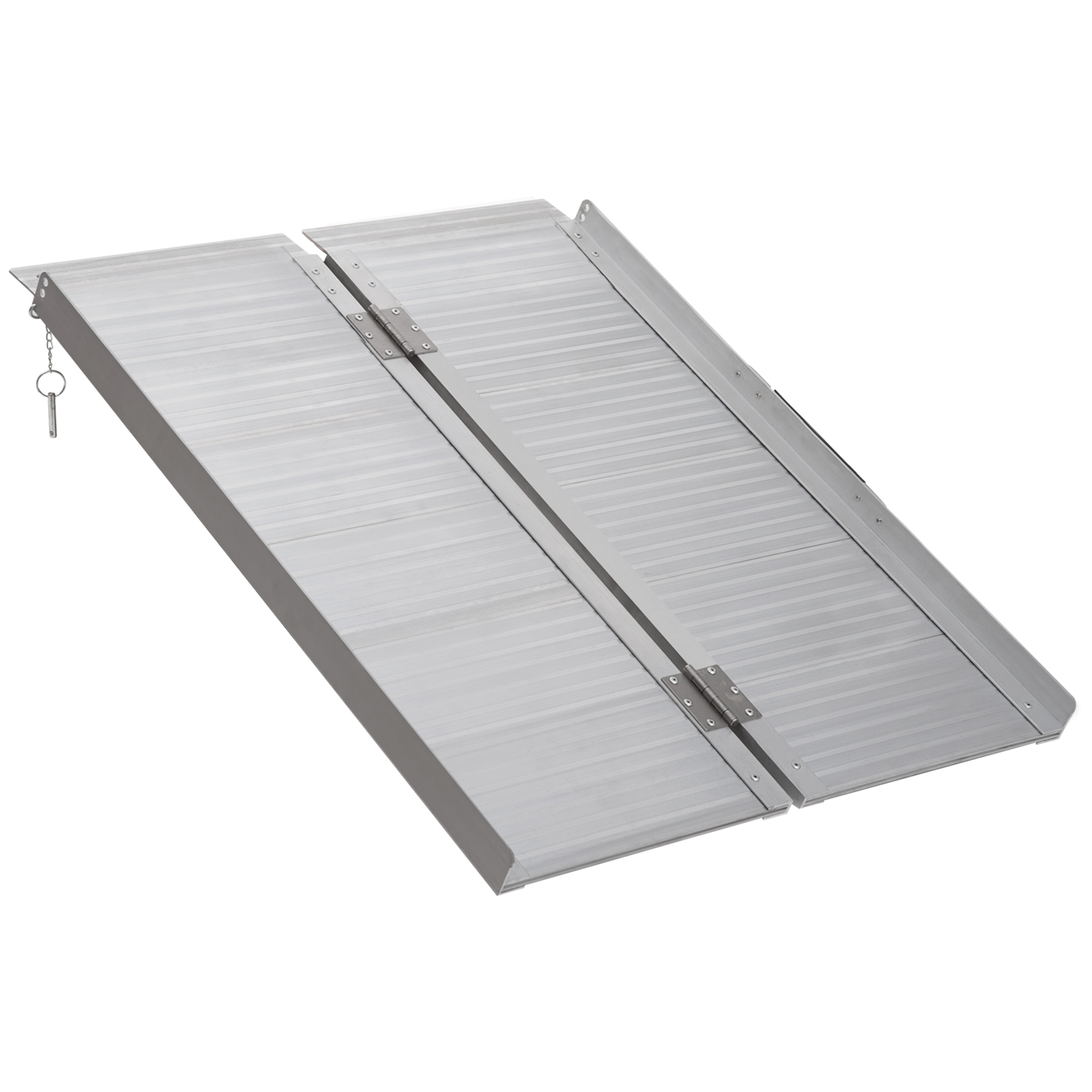 3ft Folding Aluminum Wheelchair Ramp Scooter Portable Mobility Assist Suitcase Access Aid Disabled - Life Essentials