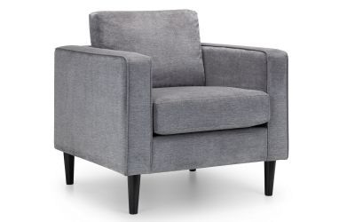 Hayward Armchair - Grey Chenille - JB Collections
