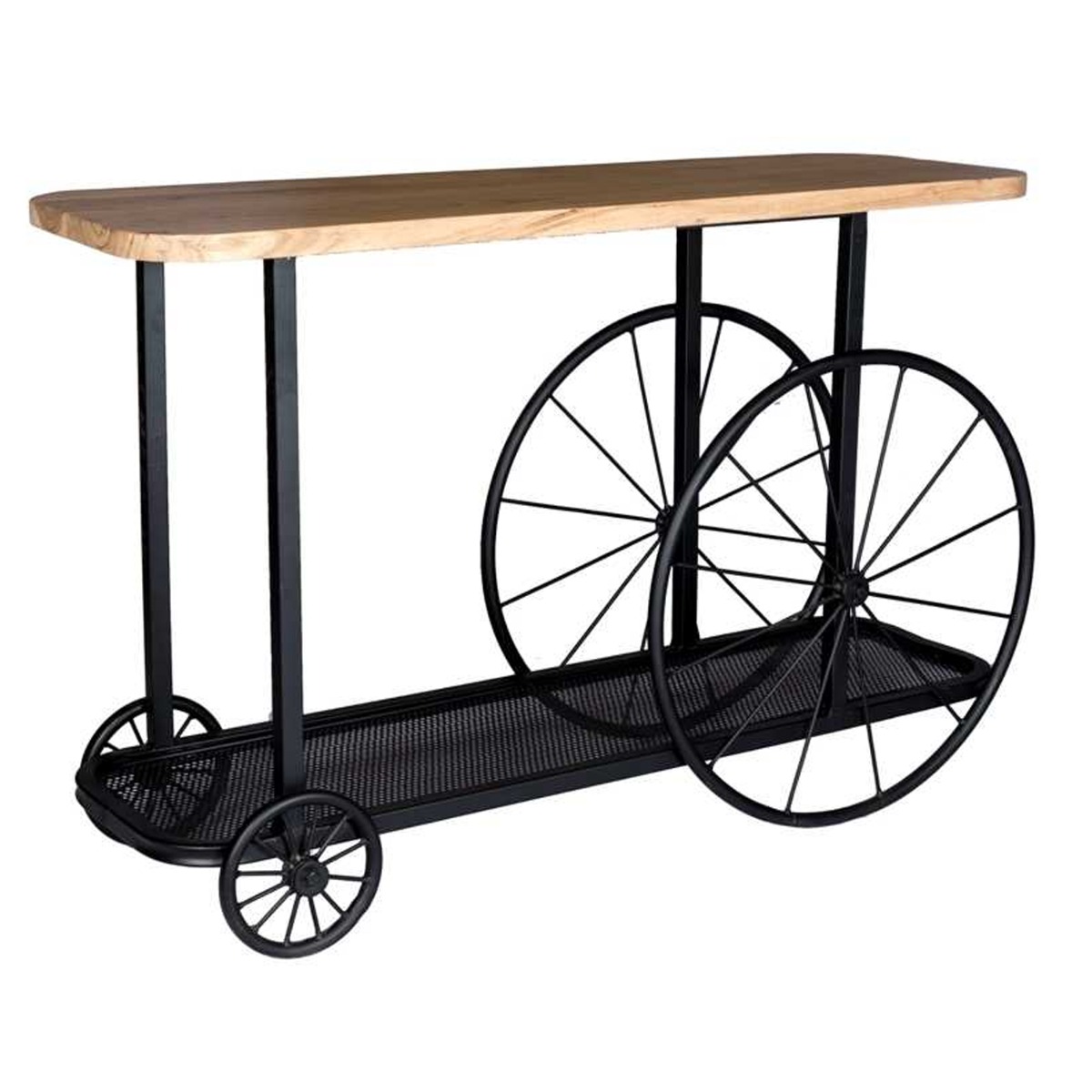 Williams Decorative Wheels Console Table - Elfrida Interiors