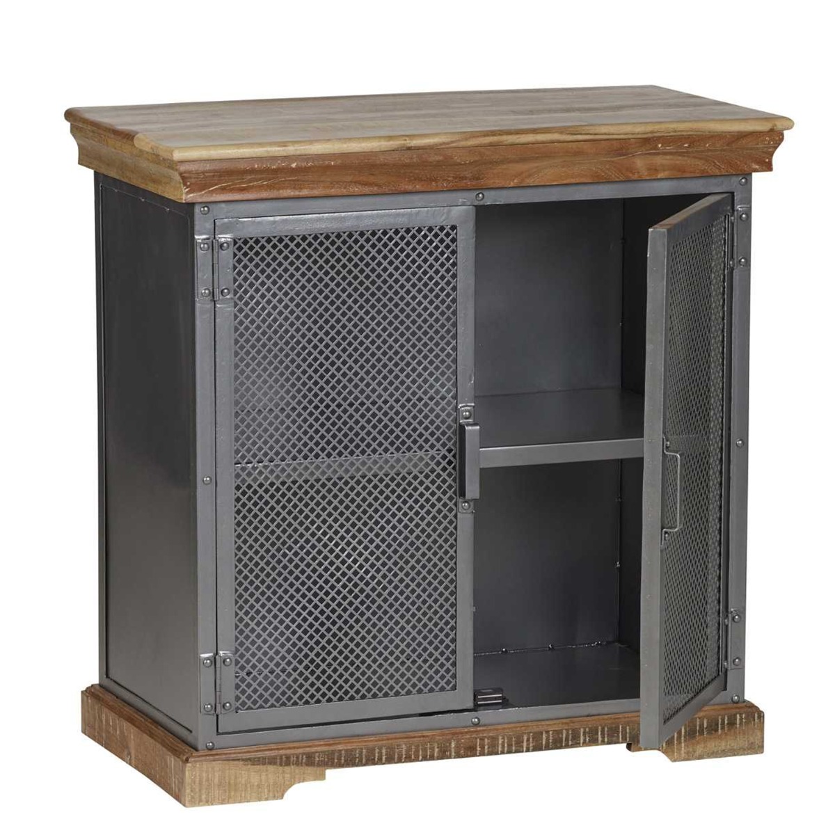 Mathew Industrial Style Sideboard with 2 Door - Elfrida Interiors
