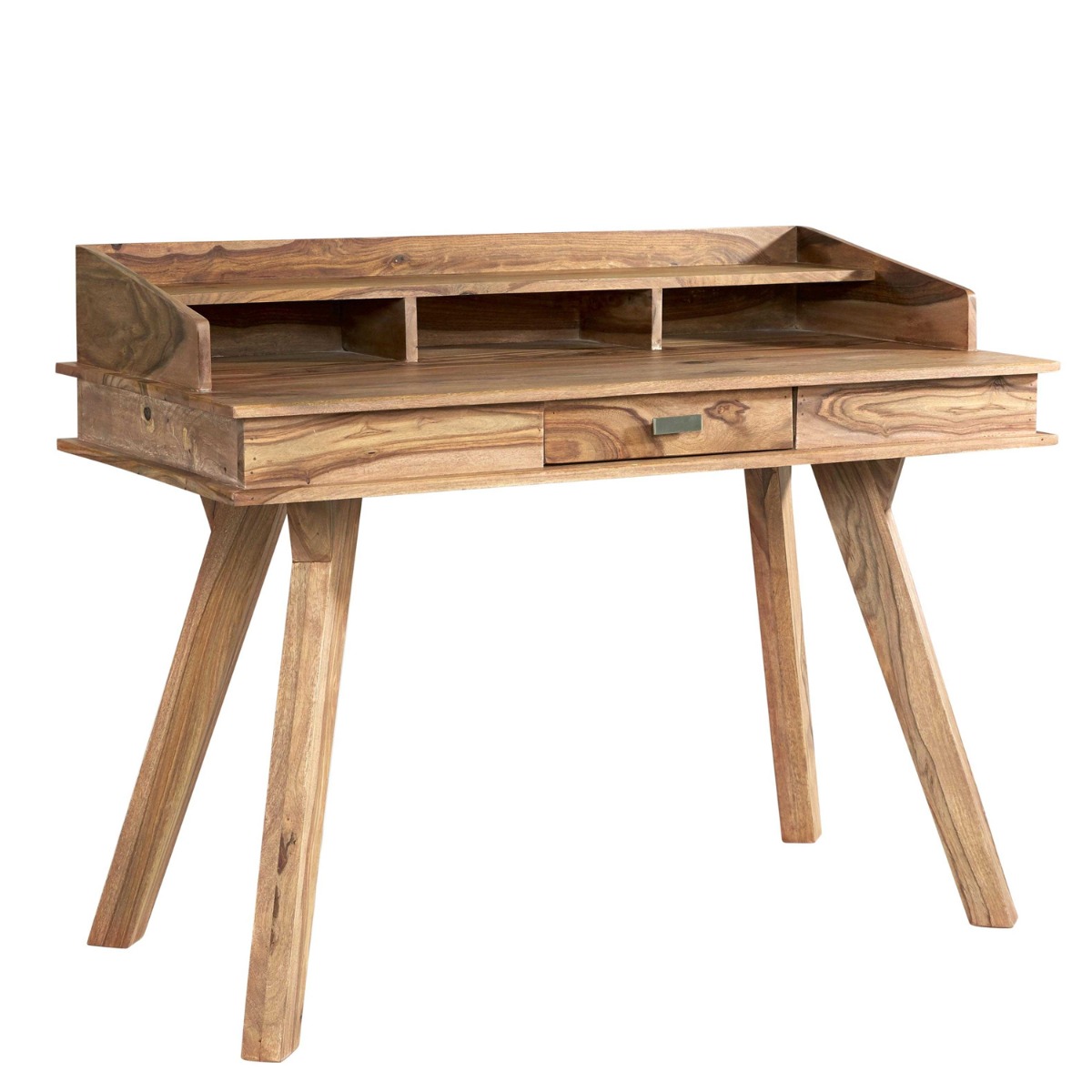 Dixon Sheesham Wood Study Desk with Drawer - Elfrida Interiors