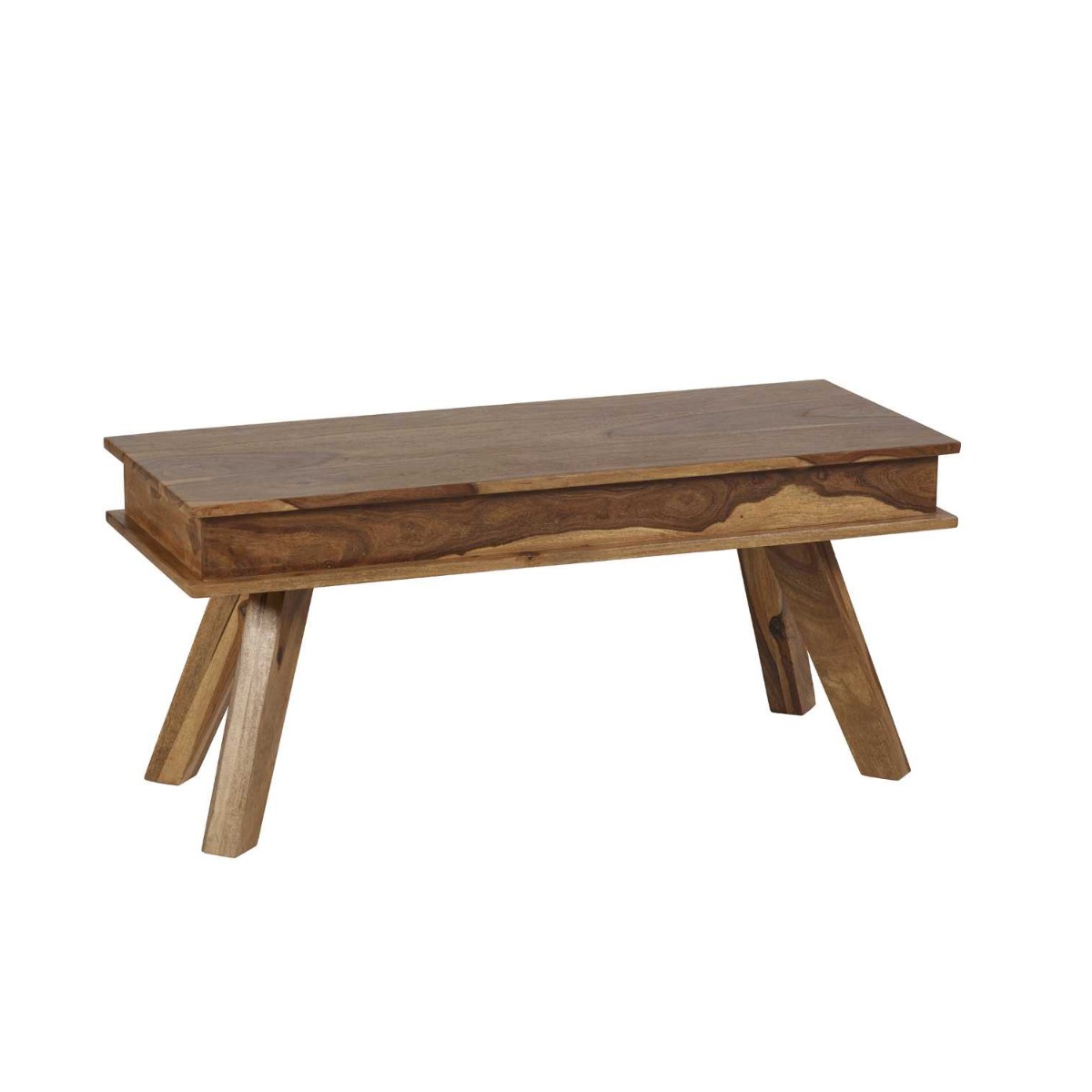 Dixon Sheesham Wood Small Dining Bench - Elfrida Interiors
