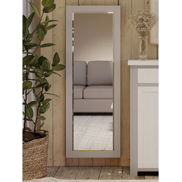Ronald Grey Range Reclaimed Wood Extra Long Wall Mirror - Vantage Point