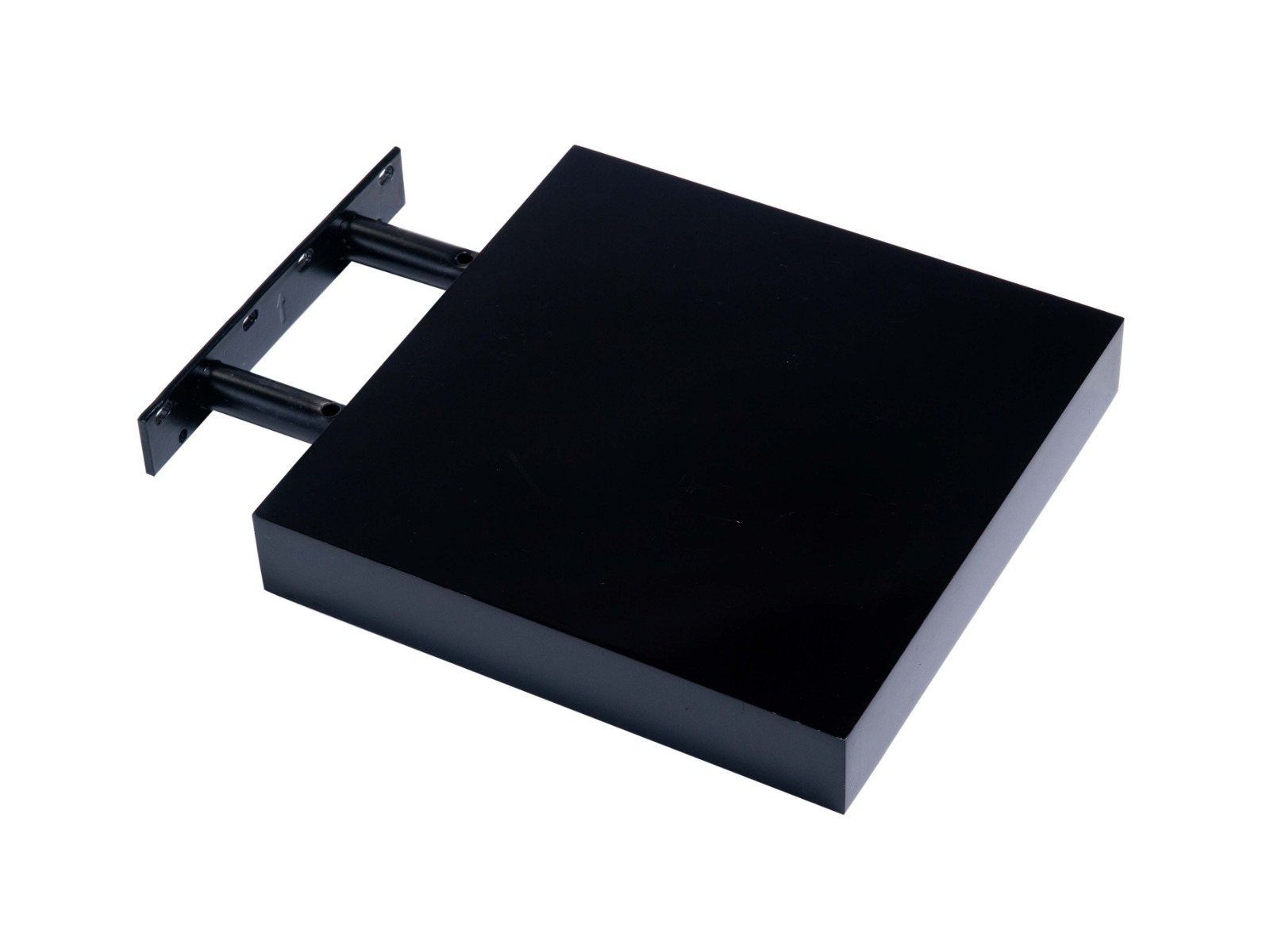 Hudson Floating Display Shelf Kit - Gloss Black-24cm - Colton & Sawyer