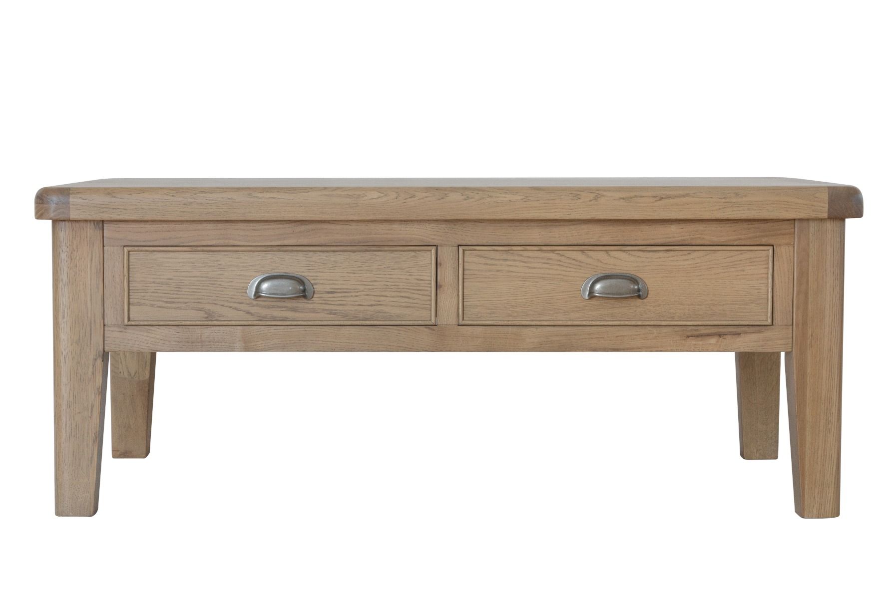 Norfolk Large Coffee Table - Smoke Oak - Kettle Homes