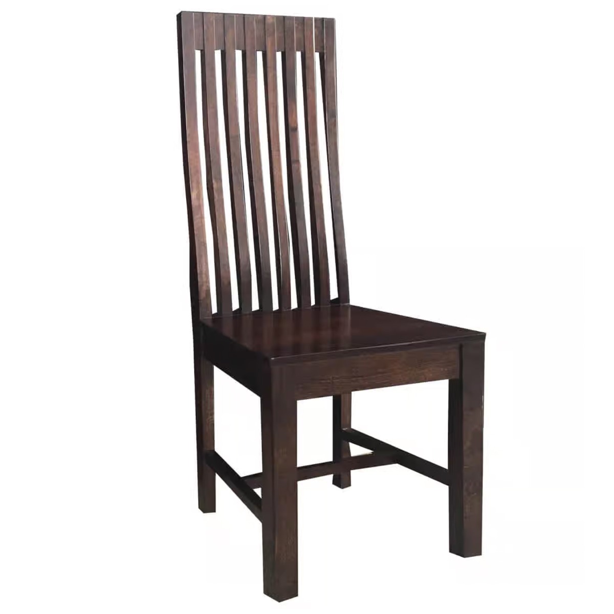 Wigan High Back Mango Wood Dining Chairs - Cybil & Clive