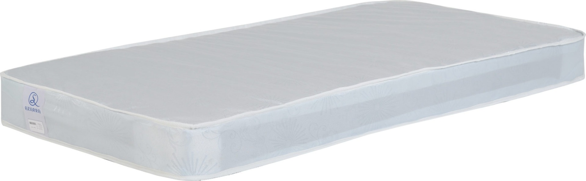 Azarra Budget 3ft Single Mattress - Ice Blue - Budget Deals
