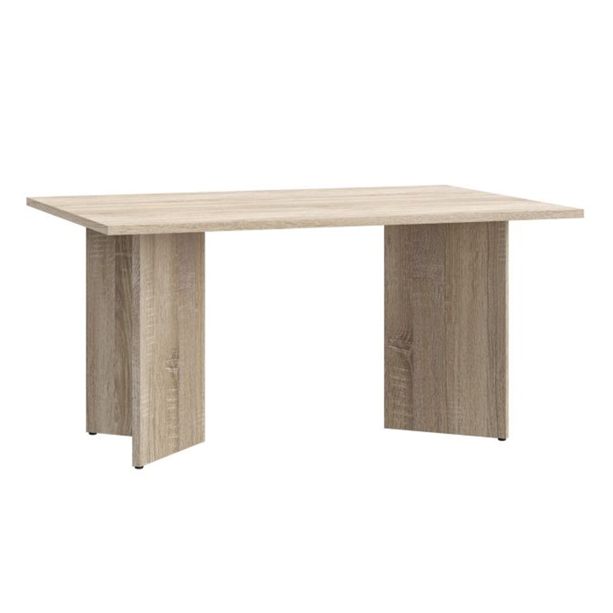 Barnard Wooden Base Sonoma Oak Coffee Table - Rosalind Collection