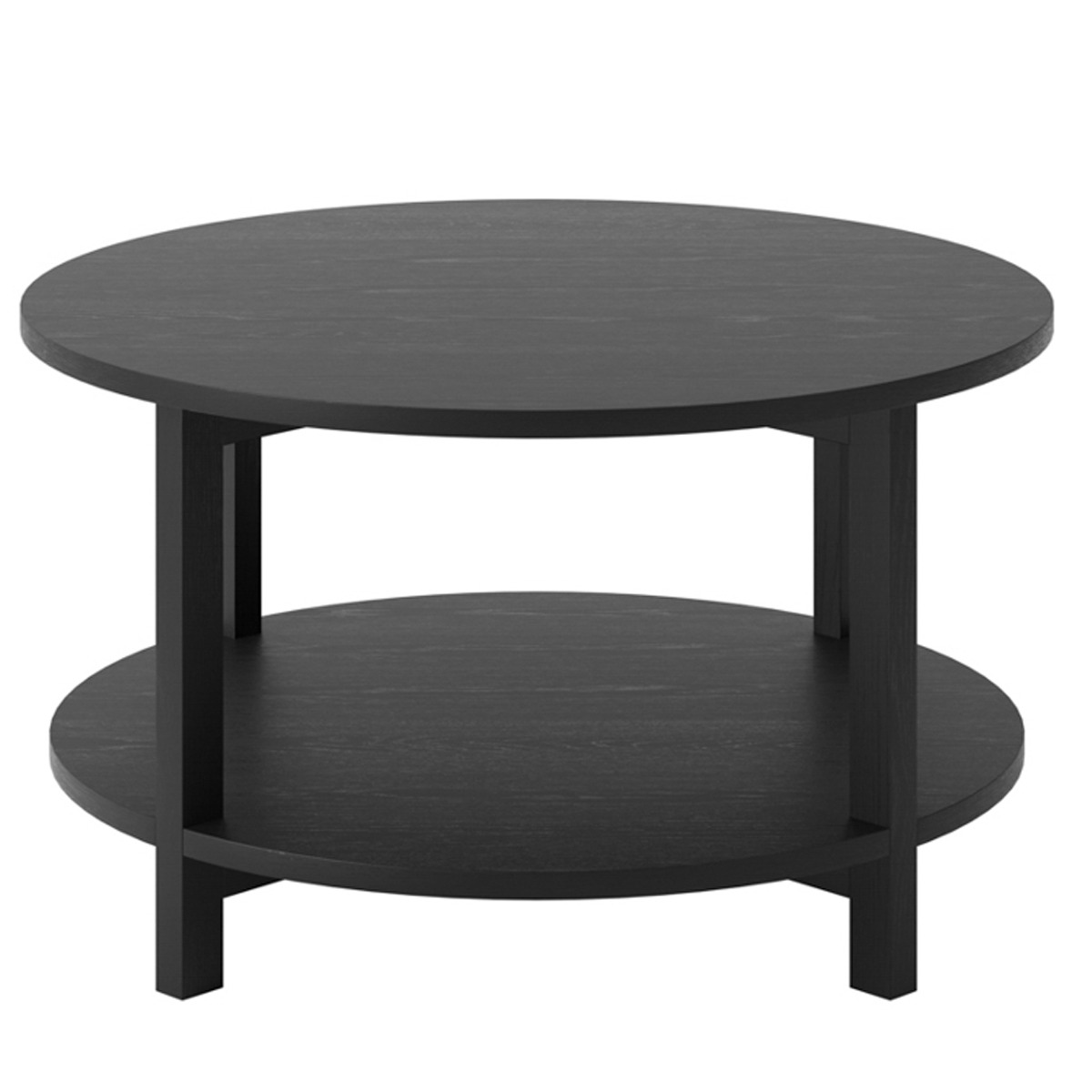 Coffee Table - WEST Table Black 80cm - Leeds Plywood