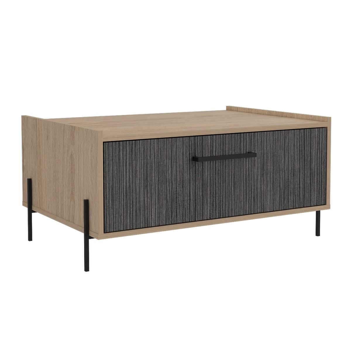 Harvard Storage Coffee Table - Washed Oak - Colton & Sawyer