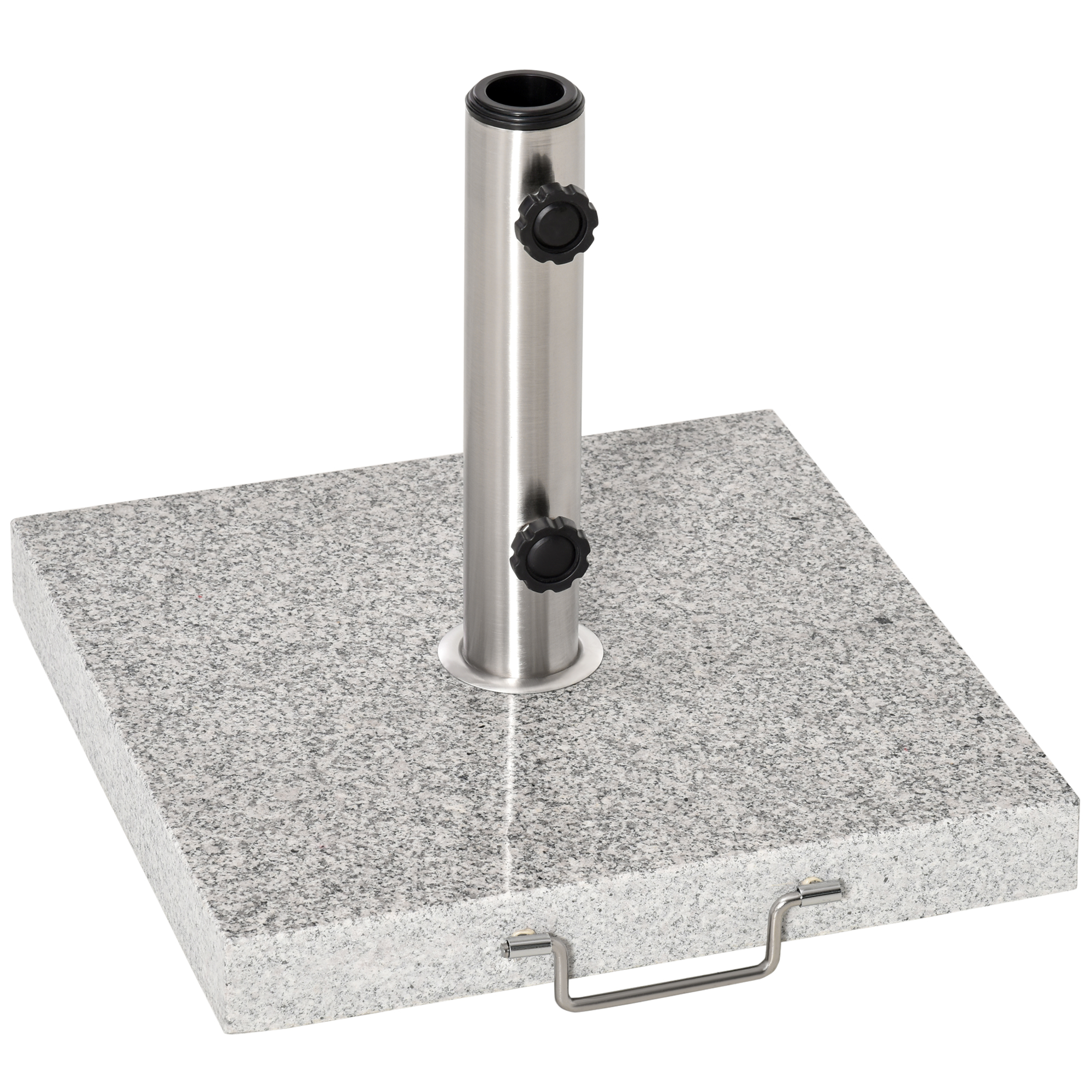 28kg Garden Umbrella Base Durable Parasol Holder Patio Furniture Outdoor Sunshade Marble Stand - Life Essentials