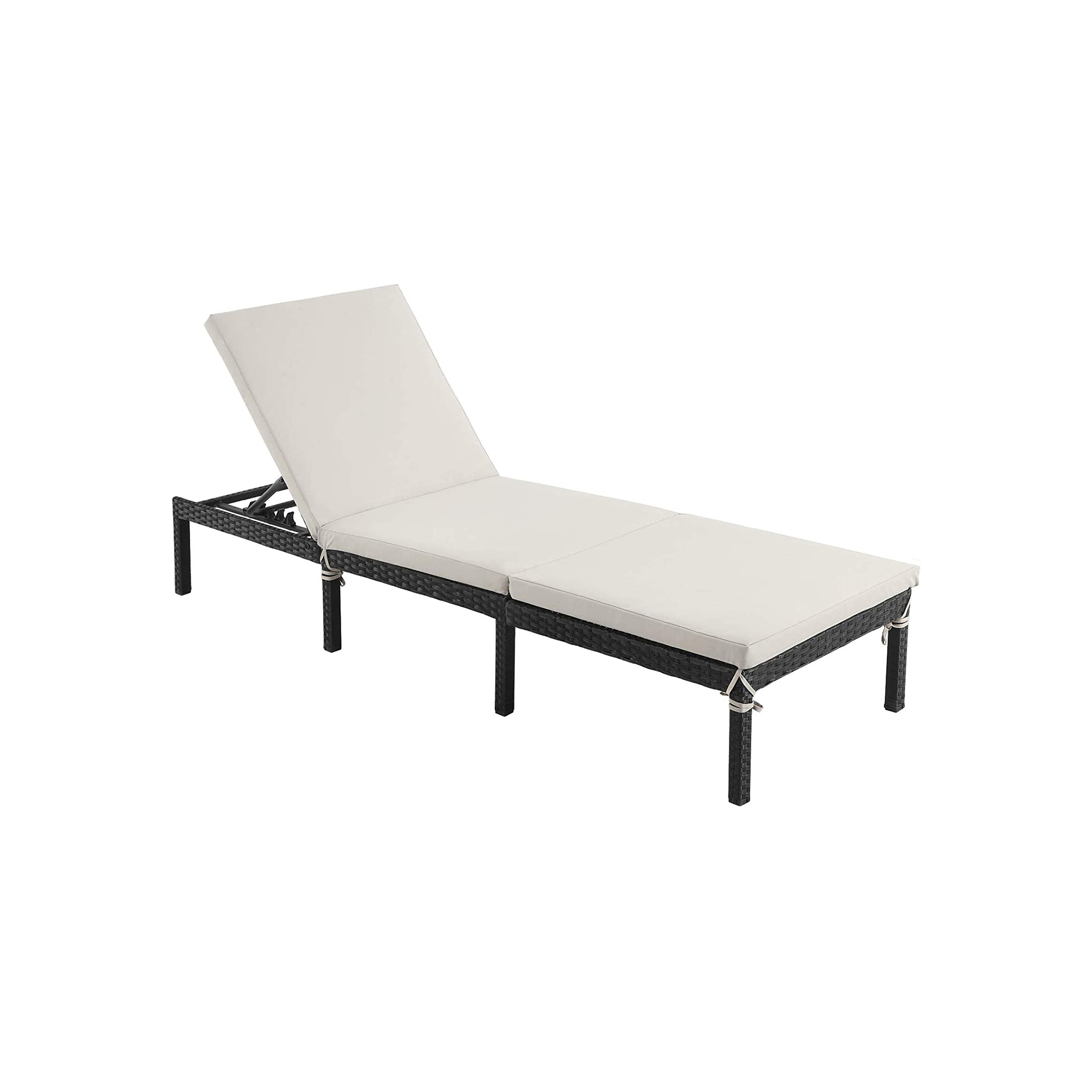 Sunbed with Reclining Backrest for Patio - Indigo Home