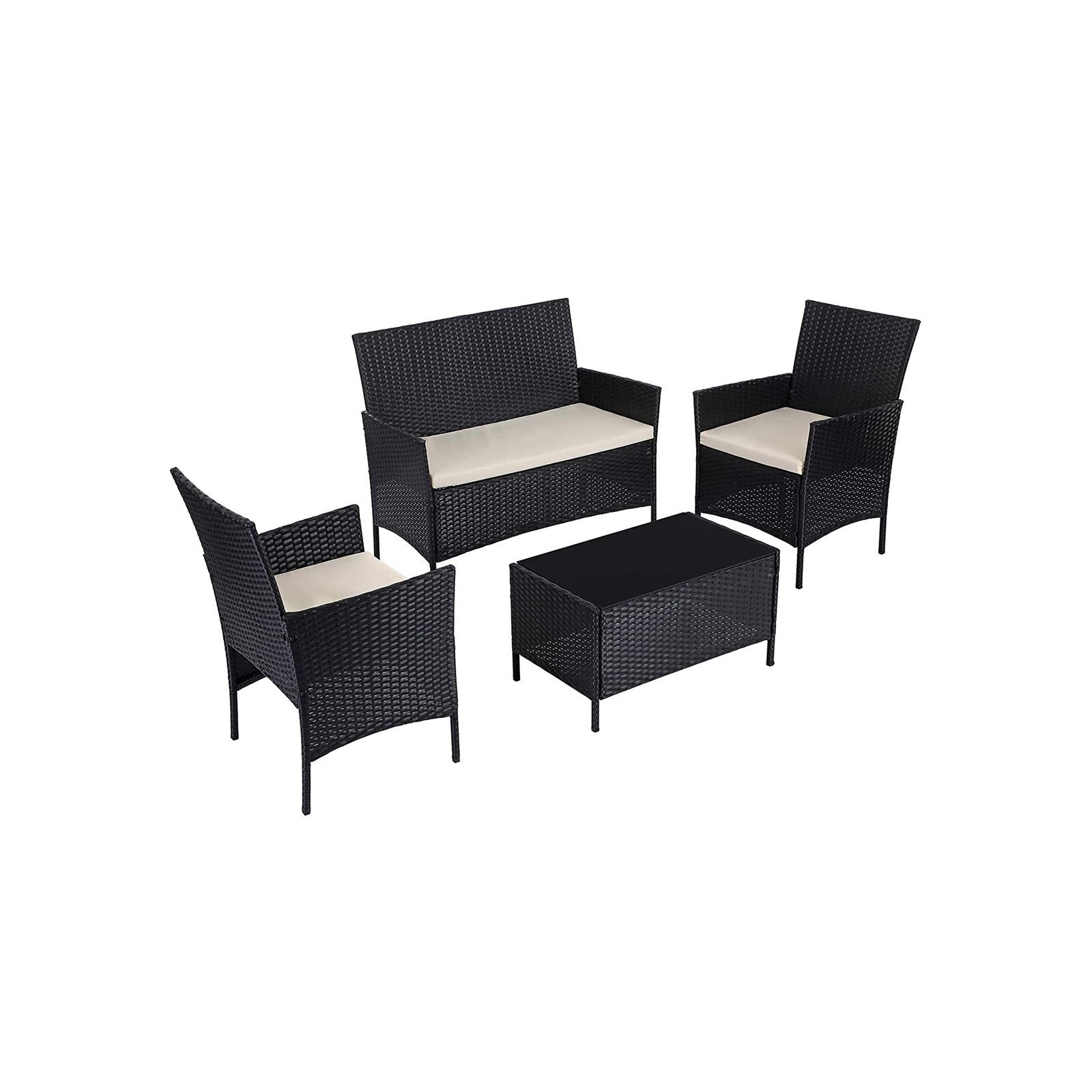 Polyrattan Garden Furniture Set - Indigo Home