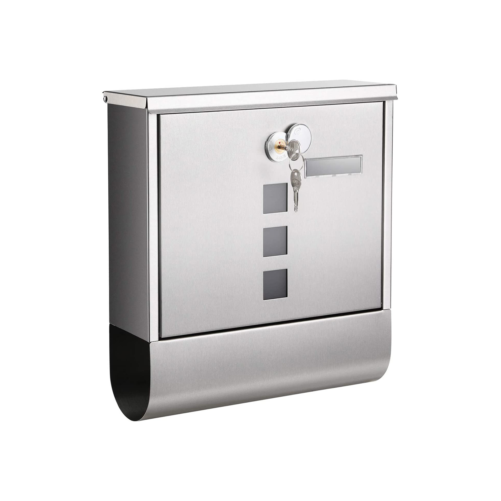 Wall Mounted Stainless Steel Mailbox - Indigo Home