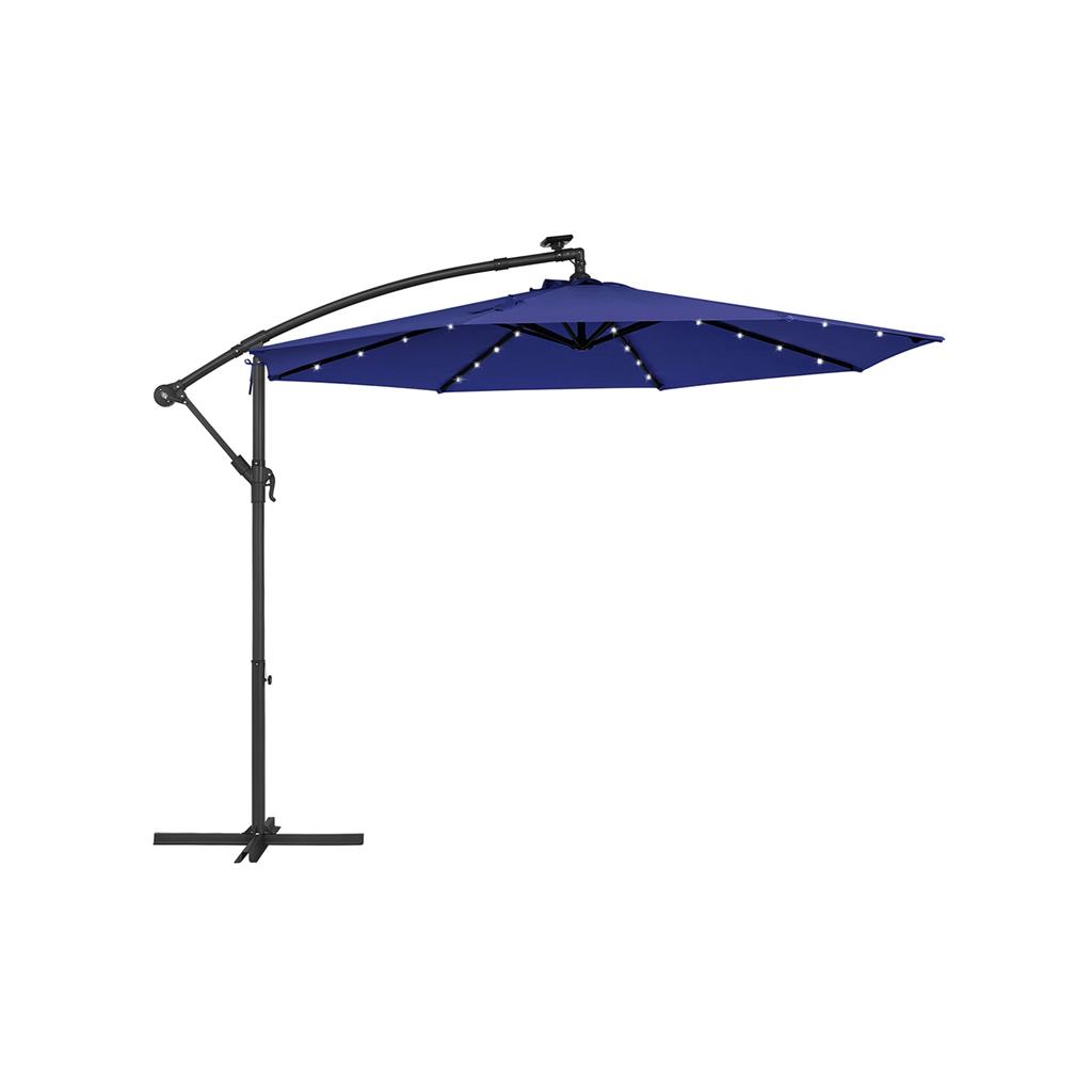 Banana Patio Umbrella with lights - Indigo Home