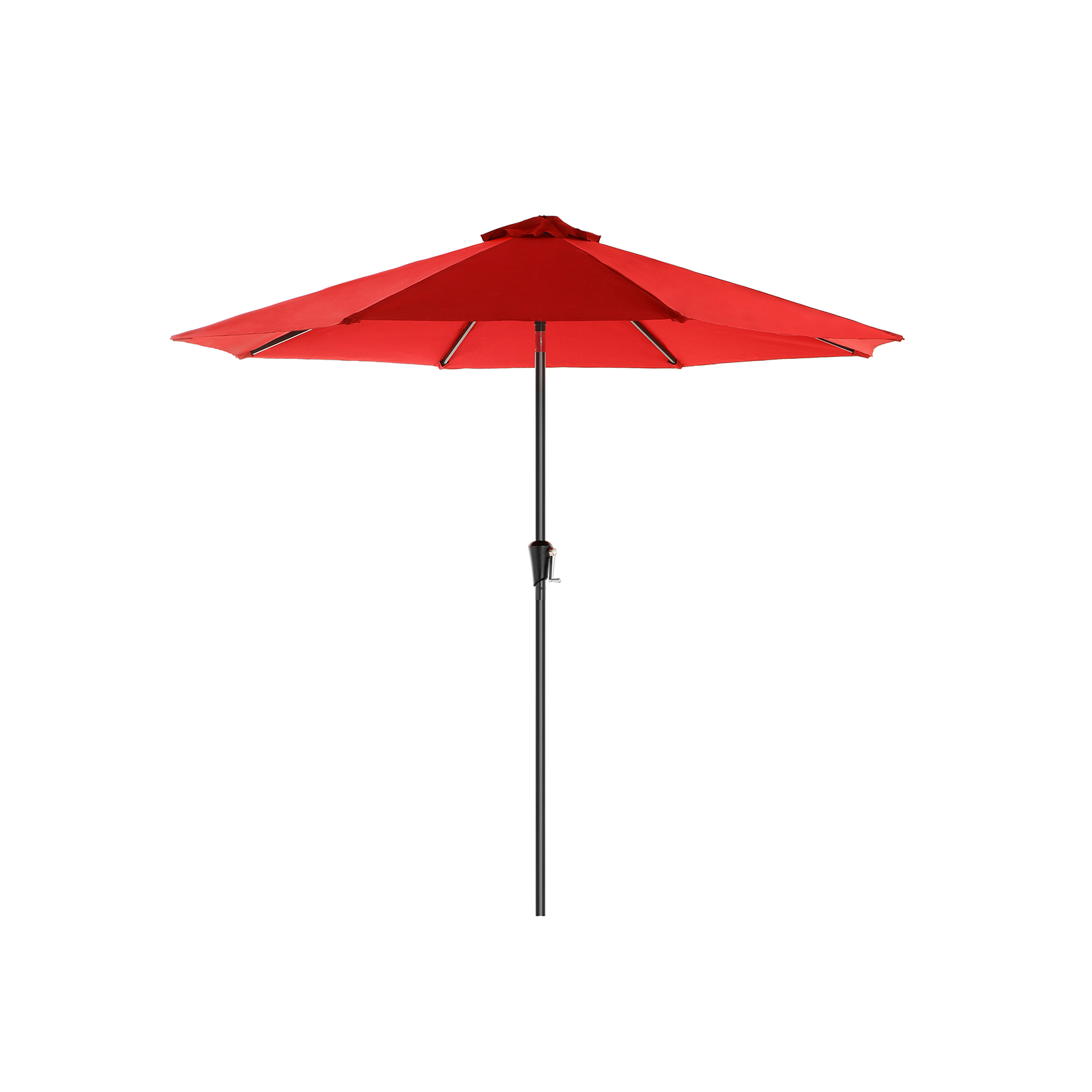 Red Patio Sun Umbrella with Air Vent - Indigo Home