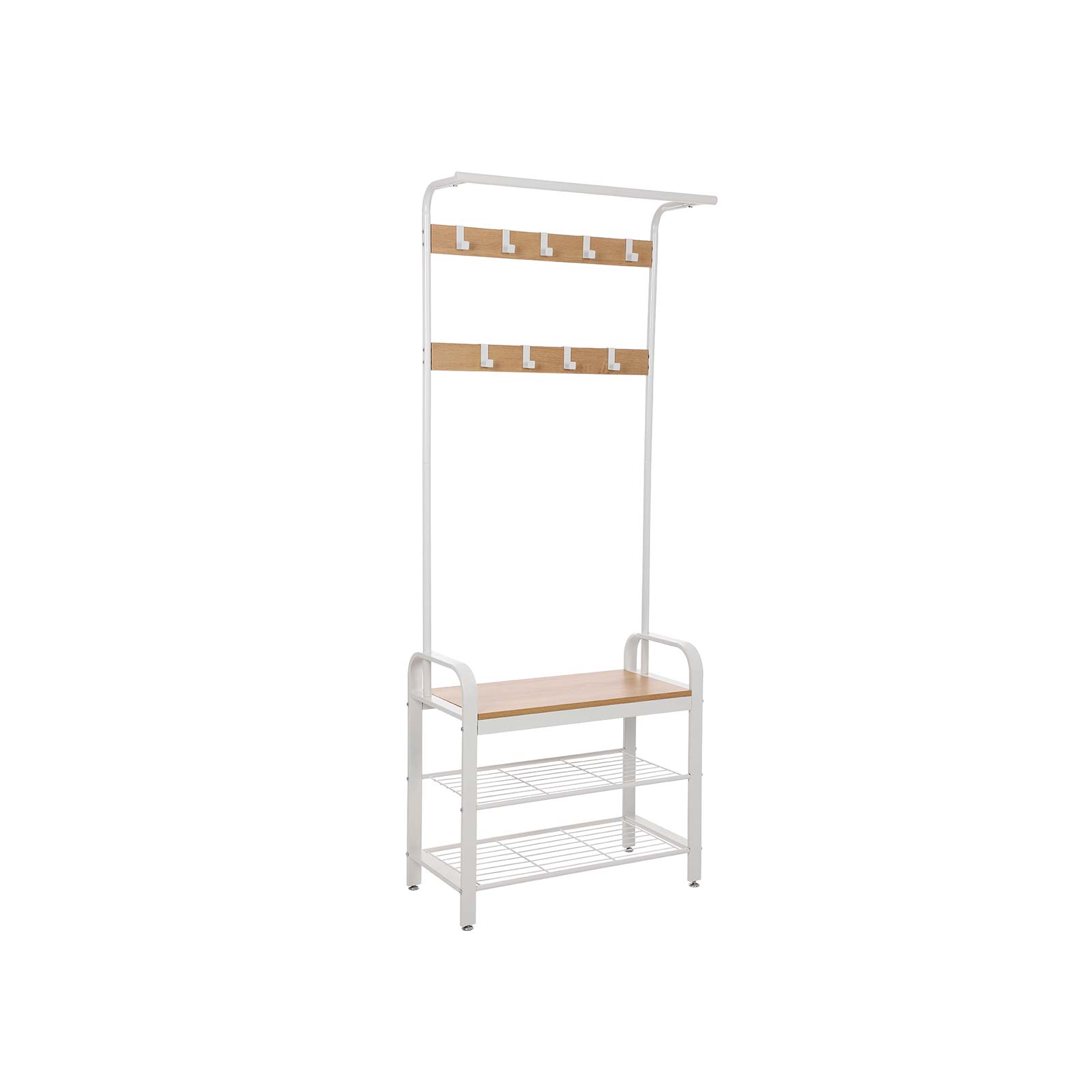 Oak Colour Coat Rack - Indigo Home